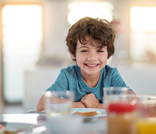 smiling boy