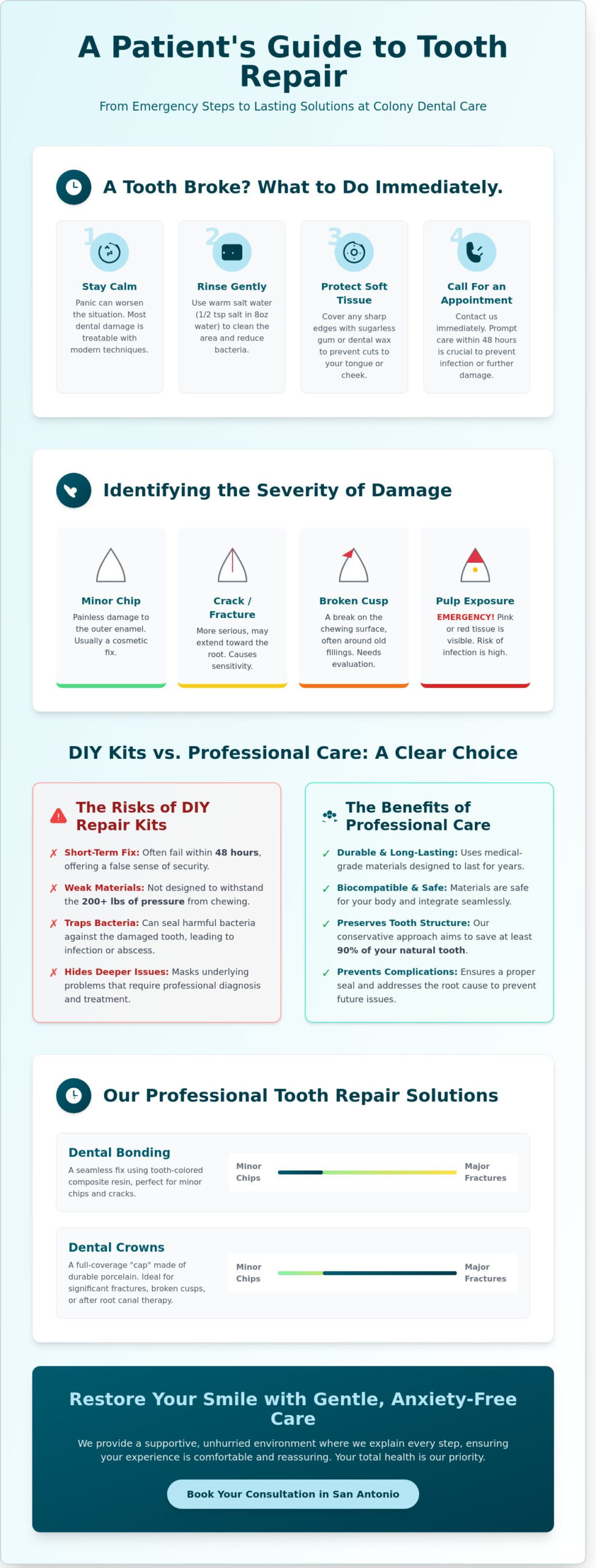 Tooth Repair in San Antonio: Gentle Solutions for a Restored Smile